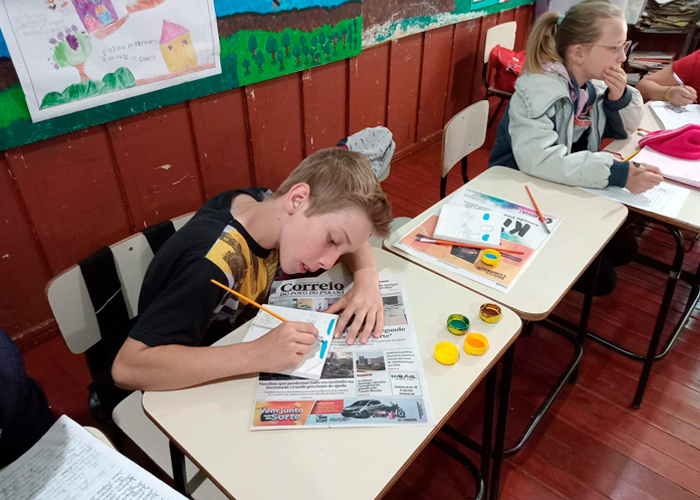 Escola rural no Paraná busca valorização da vida no campo